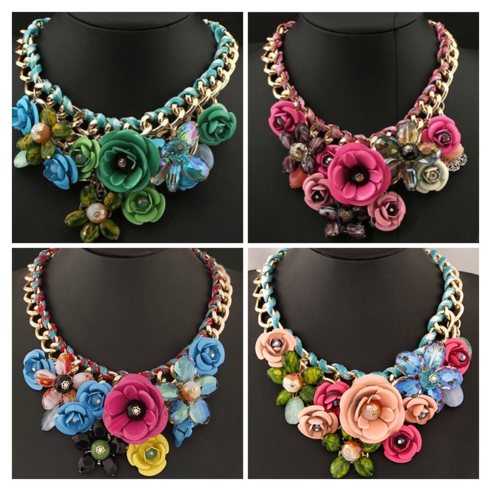 Gorgeous Flower Necklaces - Picture 1 of 1